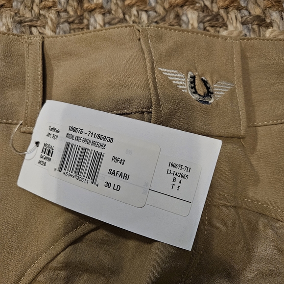 Tan High-Waisted Pants - Picture 8 of 13